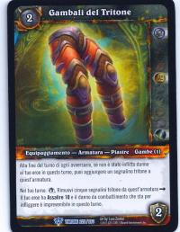 warcraft tcg throne of the tides italian triton legplates italian