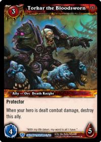 warcraft tcg caverns of time torkar the bloodsworn