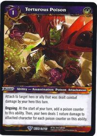 warcraft tcg reign of fire torturous poison