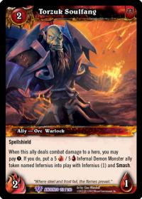 warcraft tcg war of the ancients torzuk soulfang