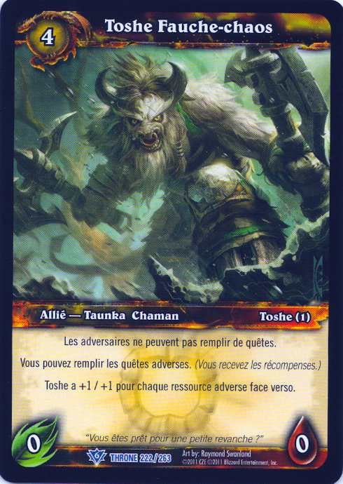 Toshe Chaosrender (French)