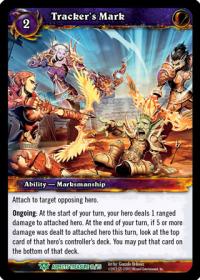 warcraft tcg battle of aspects tracker s mark