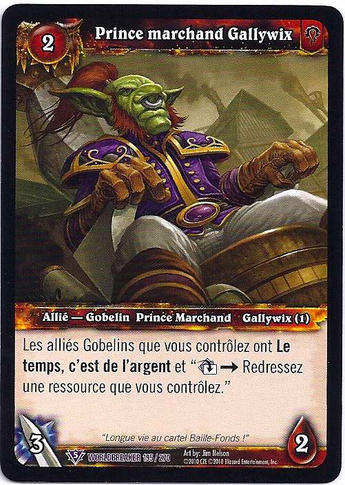 Trade Prince Gallywix (French)