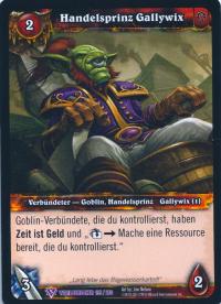 warcraft tcg worldbreaker foreign trade prince gallywix german