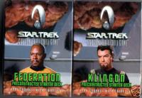 star trek 1e star trek 1e sealed product the trouble with tribbles starter deck set