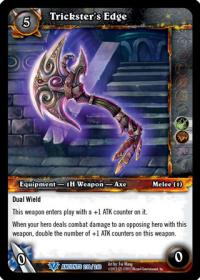 warcraft tcg war of the ancients trickster s edge