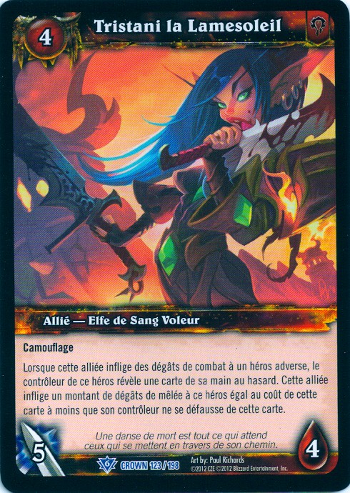 Tristani the Sunblade (French)