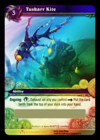 warcraft tcg loot cards tuskarr kite loot