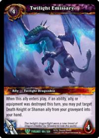 warcraft tcg twilight of the dragons twilight emissary