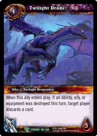 warcraft tcg twilight of the dragons twilight drake