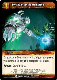 warcraft tcg twilight of the dragons twilight extermination