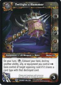 warcraft tcg twilight of the dragons twilight s hammer