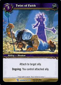 warcraft tcg march of legion twist of faith