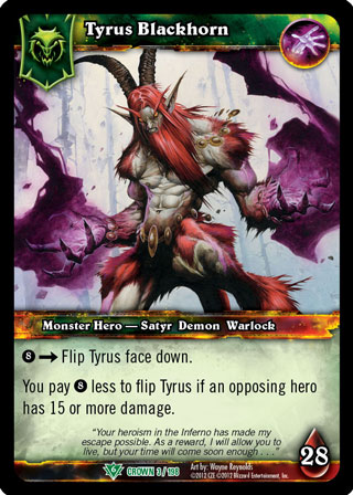 Tyrus Blackhorn (Foil Hero)