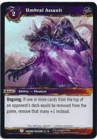 warcraft tcg caverns of time umbral assault