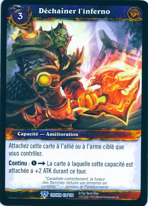 Unleash Inferno (French)