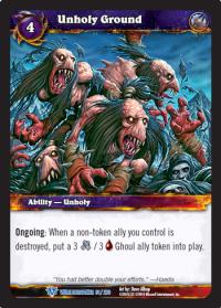 warcraft tcg worldbreaker unholy ground