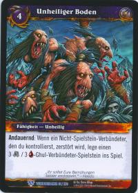 warcraft tcg worldbreaker foreign unholy ground german