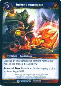 warcraft tcg crown of the heavens foreign unleash inferno german