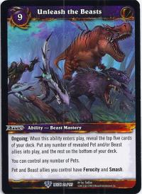 warcraft tcg reign of fire unleash the beasts