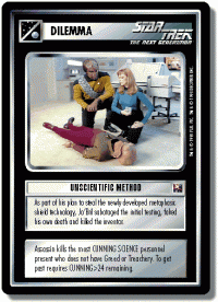 star trek 1e official tournament sealed deck unscientific method