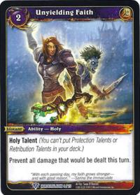 warcraft tcg class deck 2013 spring unyielding faith cd