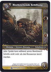 warcraft tcg wrathgate upstanding spaulders german