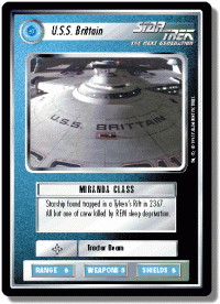 star trek 1e 1e premiere limited u s s brittain