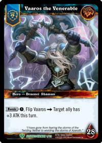 warcraft tcg class deck 2013 spring vaaros the venerable