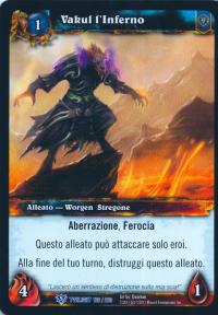 warcraft tcg twilight of dragons foreign vakus the inferno italian