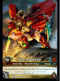 warcraft tcg extended art valeera sanguinar ea