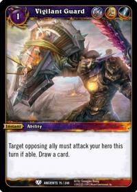 warcraft tcg war of the ancients vigilant guard