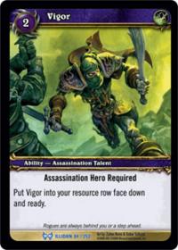 warcraft tcg the hunt for illidan vigor