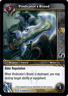 Vindicator's Brand