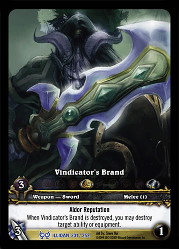 Vindicator's Brand (EA)