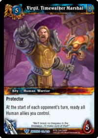 warcraft tcg war of the ancients virgil timewalker marshal