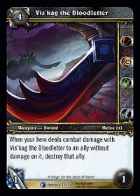 warcraft tcg onyxias lair vis kag the bloodletter