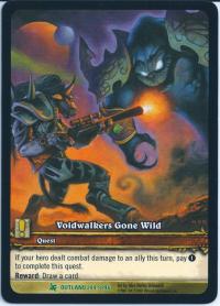 warcraft tcg extended art voidwalkers gone wild ea