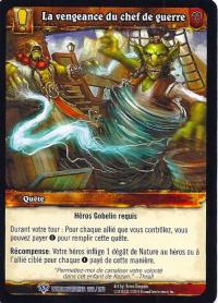 warcraft tcg worldbreaker foreign warchief s revenge french