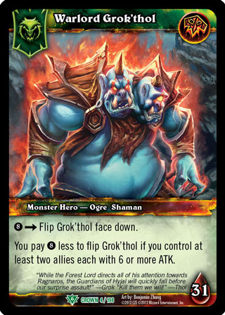 Warlord Grok'thal (Foil Hero)