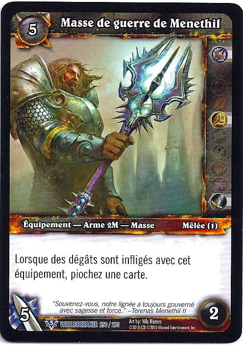 Warmace of Menethil (French)