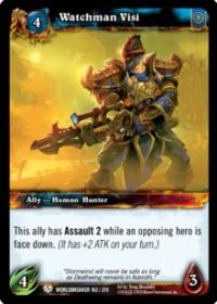 warcraft tcg worldbreaker watchman visi