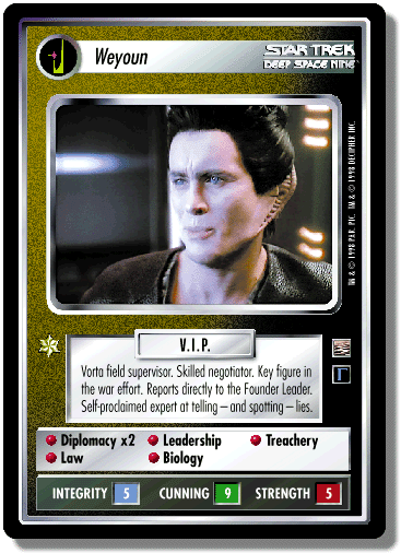 Weyoun (FOIL)