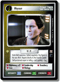 star trek 1e reflections 1 weyoun foil