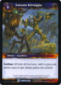 warcraft tcg crown of the heavens foreign wild cascade italian
