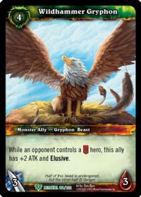 warcraft tcg betrayal of the guardian wildhammer gryphon