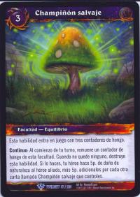 warcraft tcg twilight of dragons foreign wild mushroom spanish