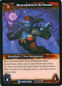 warcraft tcg crown of the heavens foreign witch doctor ka booma german