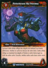 warcraft tcg crown of the heavens foreign witch doctor ka booma french