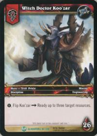 warcraft tcg archives witch doctor koo zar